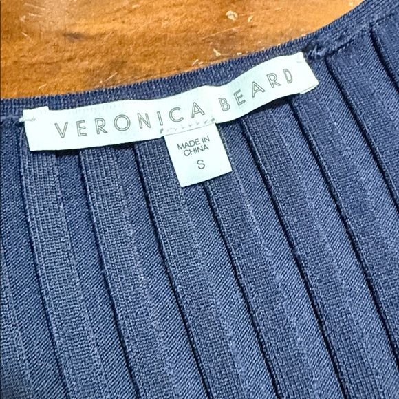 NEW VERONICA BEARD RIBBED LONG SLEEVE KNIT TOP🌸 - Picture 3 of 7